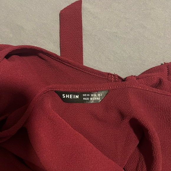 Maroon women’s blouse - Picture 3 of 3